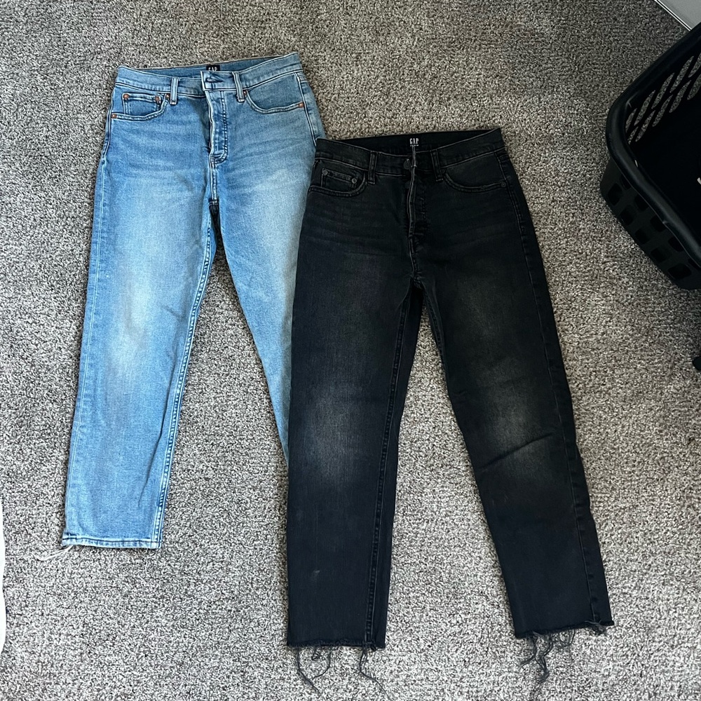 Gap Cheeky straight jeans bundle